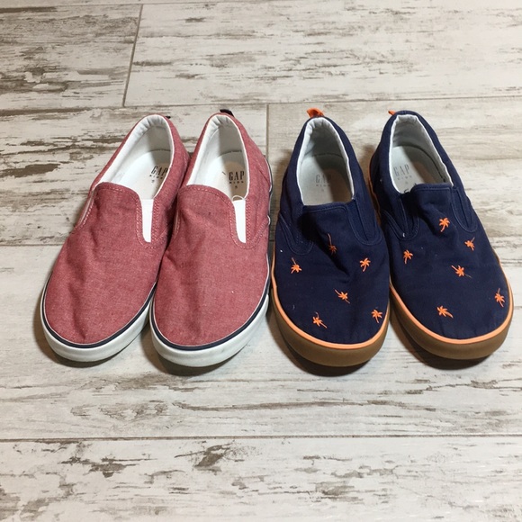 GAP Other - 2 pairs of GAP boys slip on sneakers